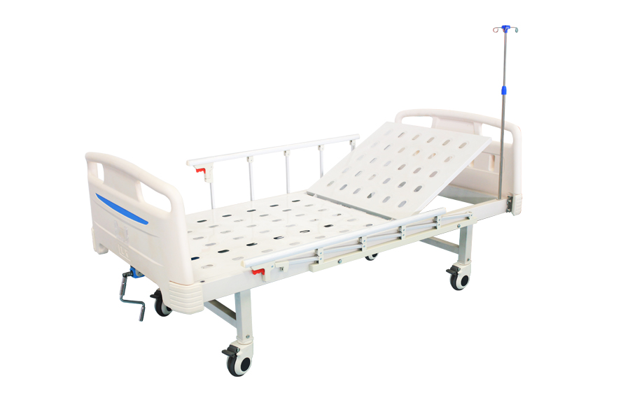 單搖手動護理床