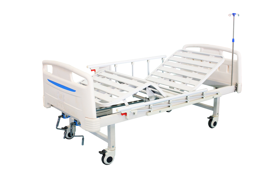 雙搖手動護理床