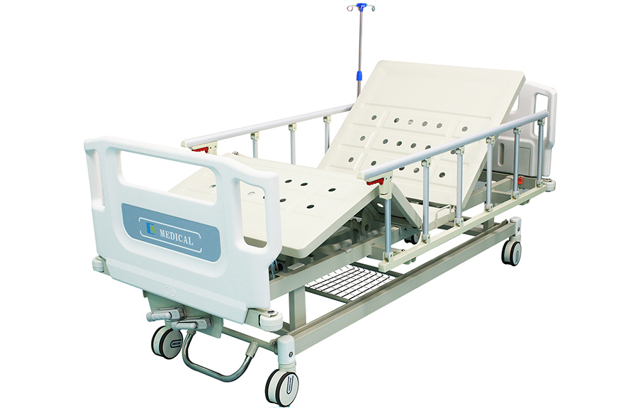 雙搖手動護(hù)理床
