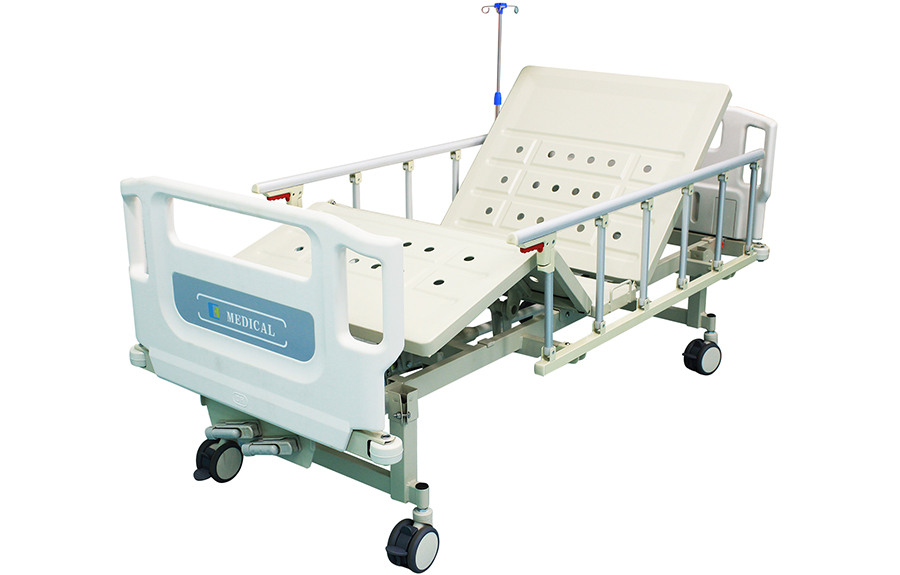 雙搖手動護(hù)理床